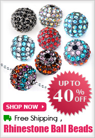 Rhinestone Ball Loose Beads